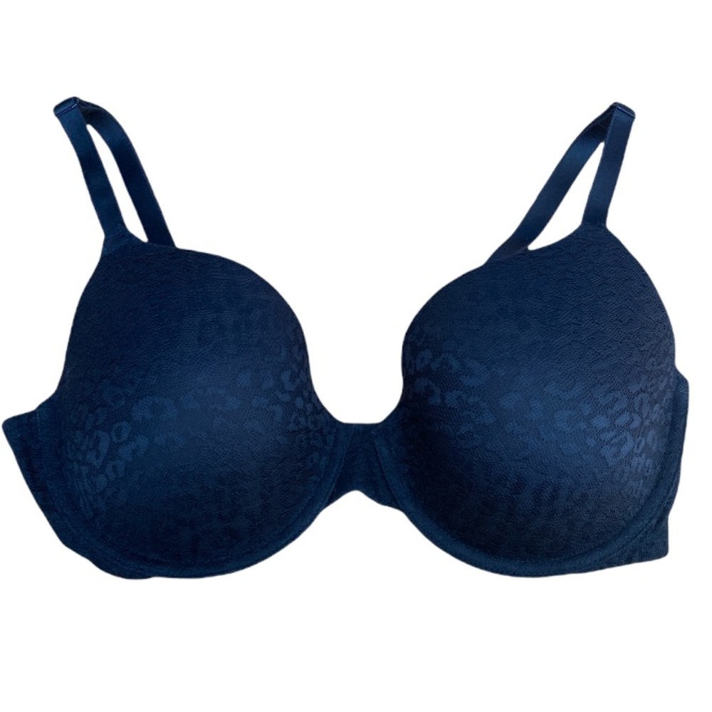 VS PINK Black Leopard Wear Everywhere T Shirt Bra